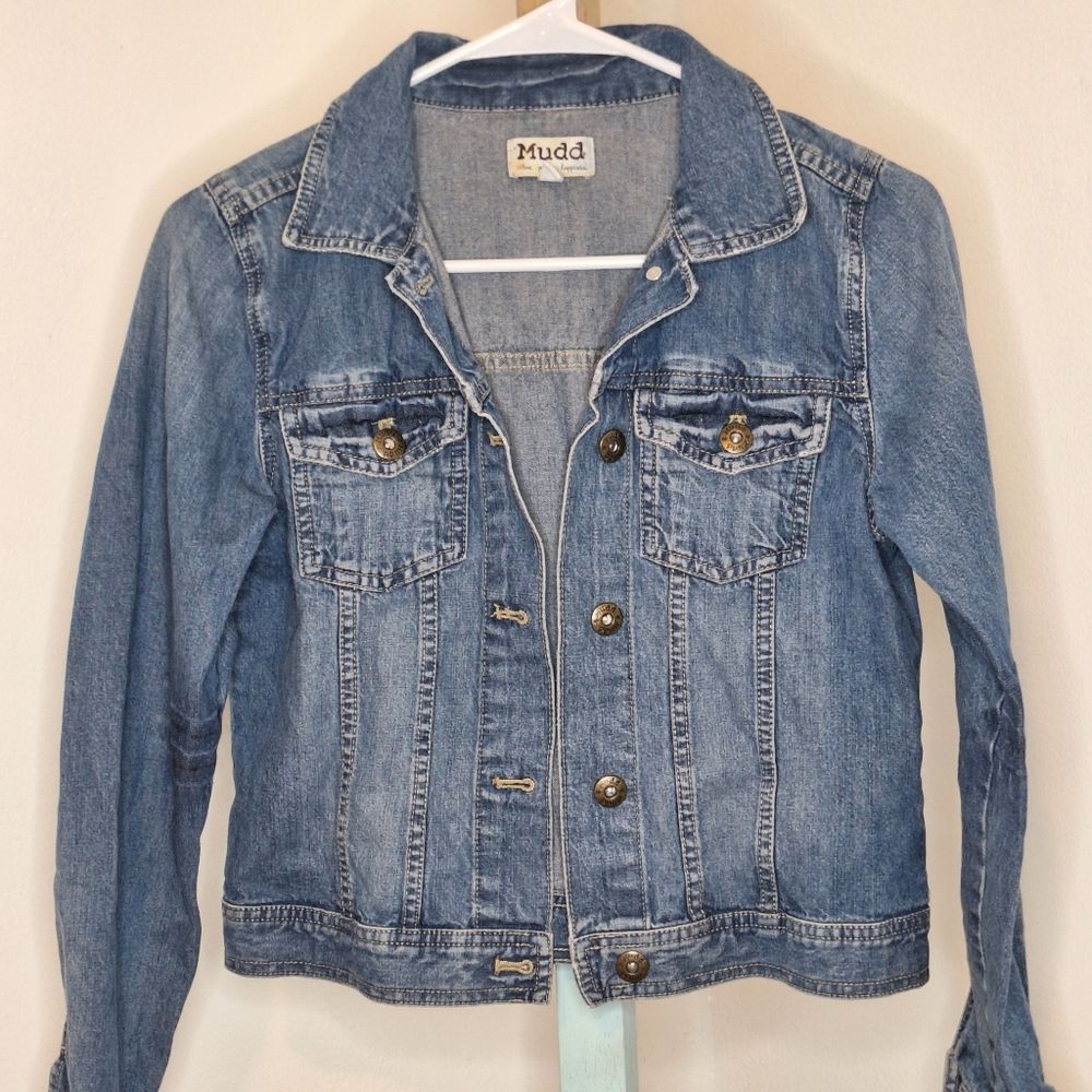 Mudd Denim Jacket Girls XL (16)